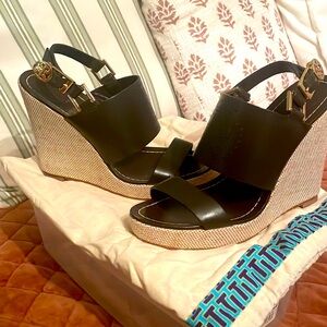Tory Burch wedges great condition. Only wore a couple of times.